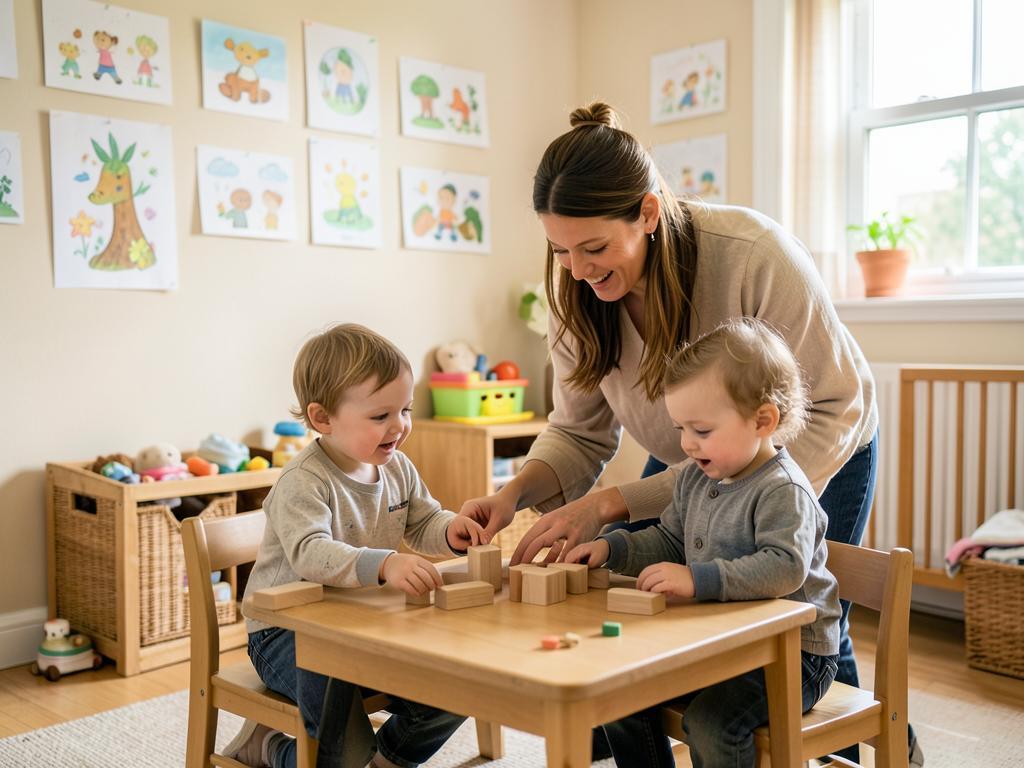 Childcare & Early Years professionals at work
